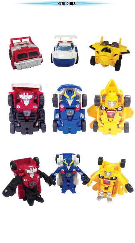 Official Images: Takara Tomy Transformers Go! G24 Swordbot Samurai Team BeCool Three-Pack