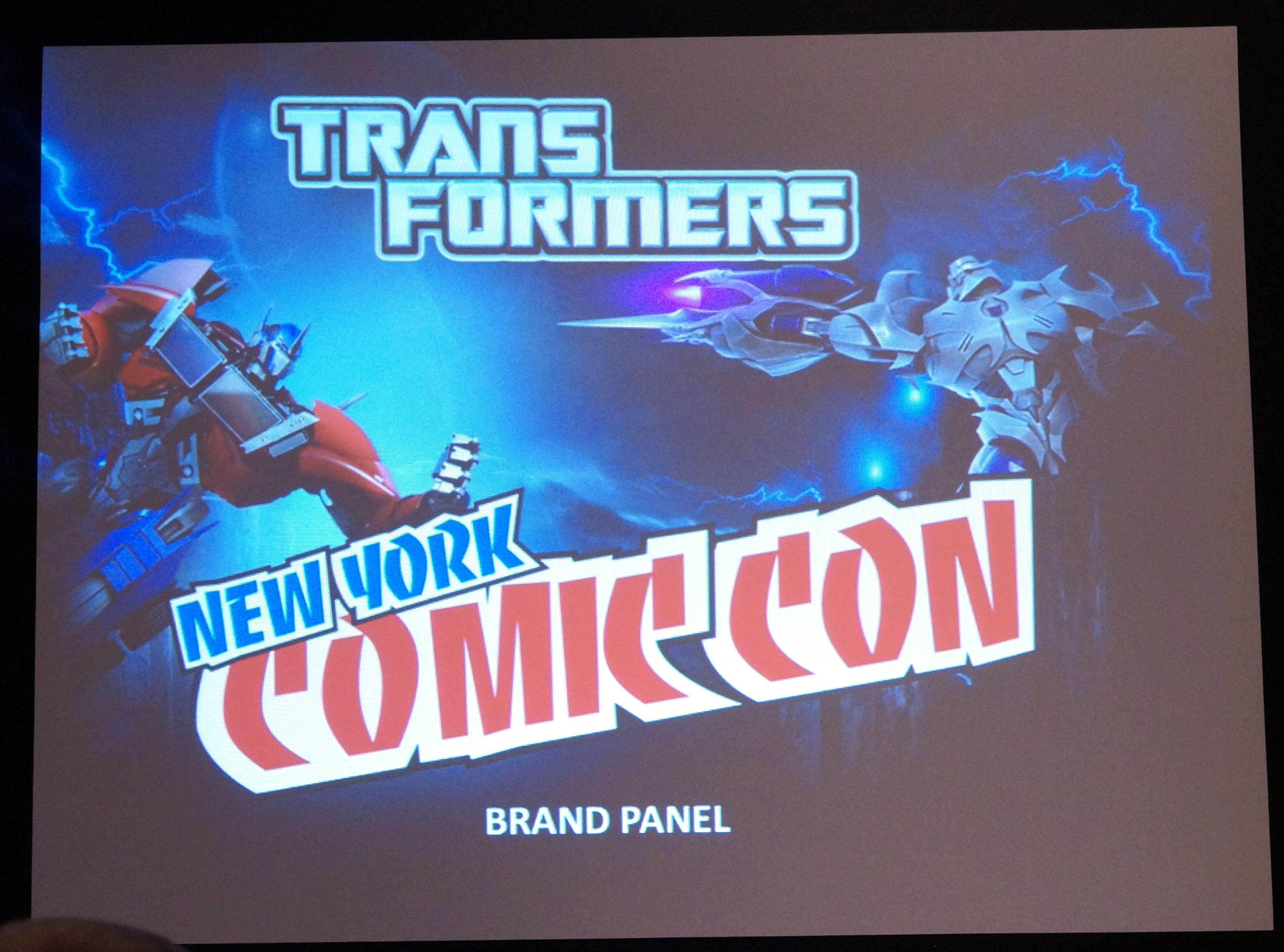 Videos from Hasbro's Transformers NYCC 2012 panel