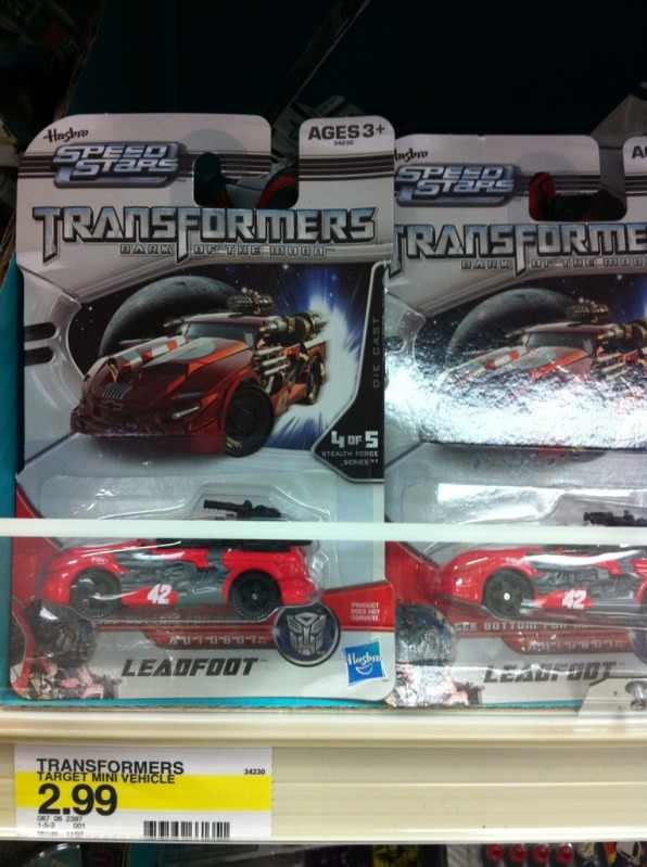 Transformers DOTM Speed Stars Leadfoot Sighted at Retail