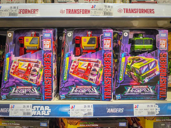 Transformers Legacy Voyager Class Figures First Worldwide Sighting at French Retail