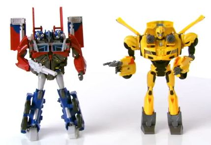 TRANSFORMERS PRIME Weaponizer Class Product Demonstration