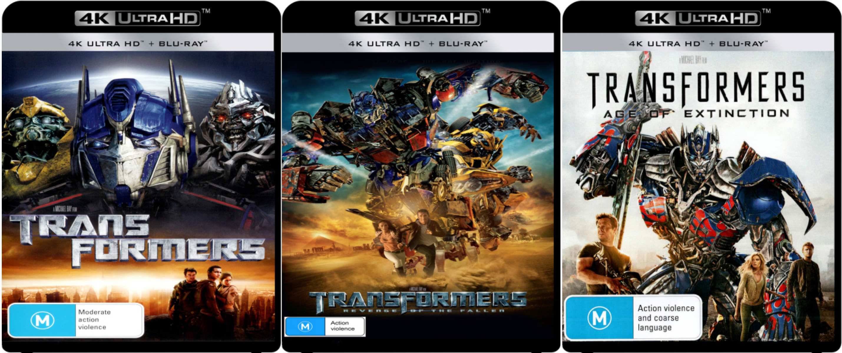 4K Transformers Films Australian Release