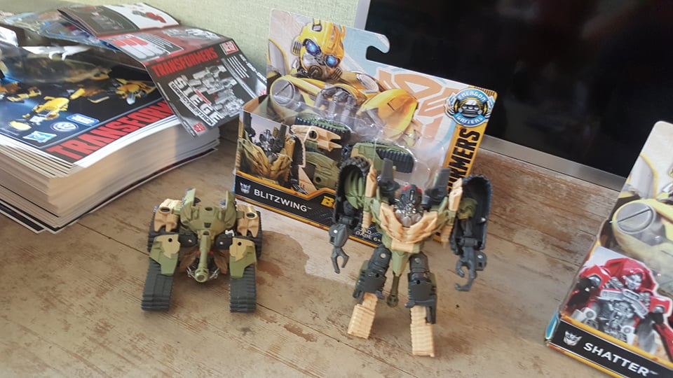 Tank Mode Blitzwing, Jet Mode Shatter, and More Transformers Bumblebee Movie Toys #NYCC #JoinTheBuzz