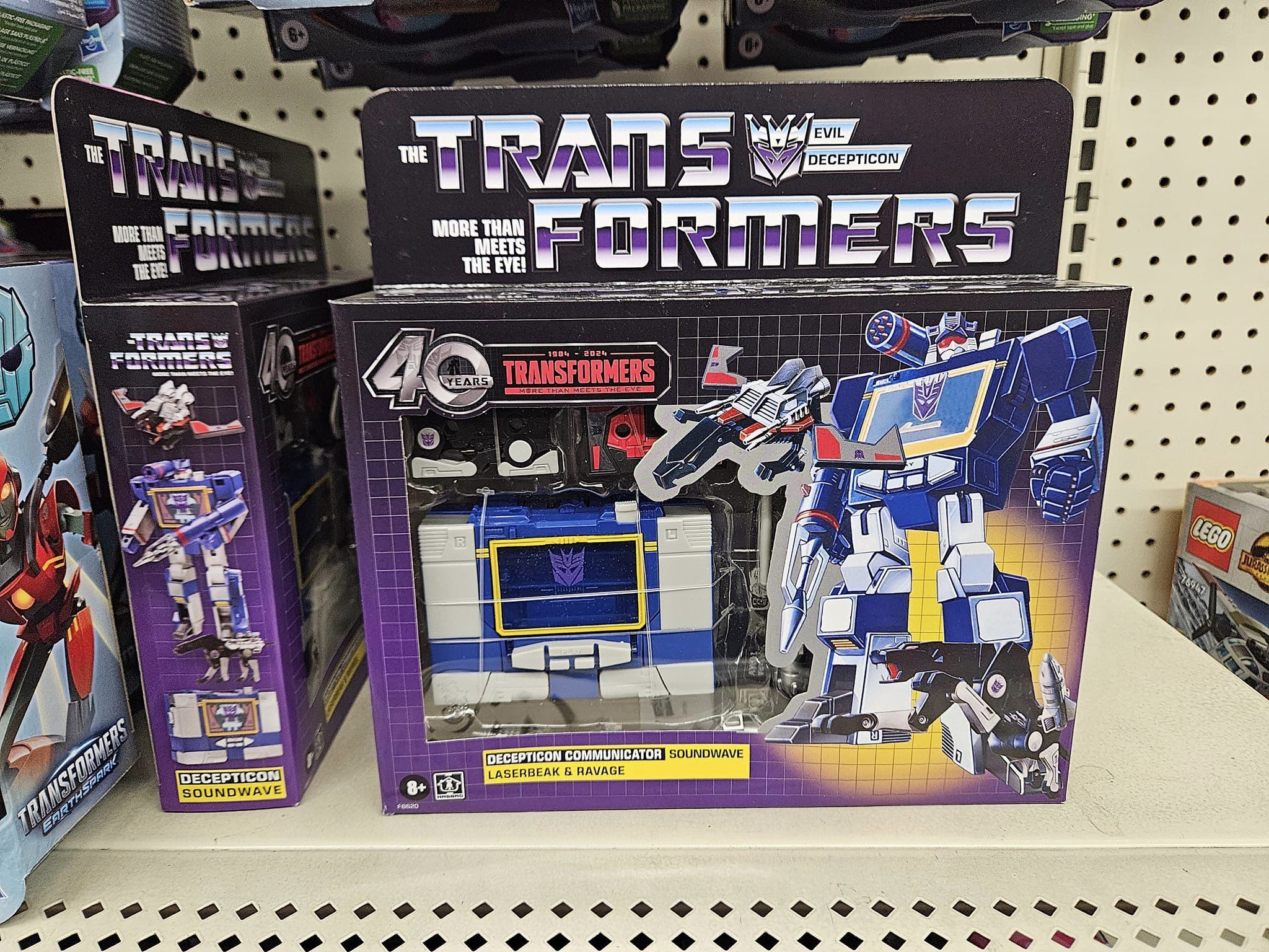 40th Anniversary G1 Soundwave and Blaster Reissues Found at Canadian Walmarts