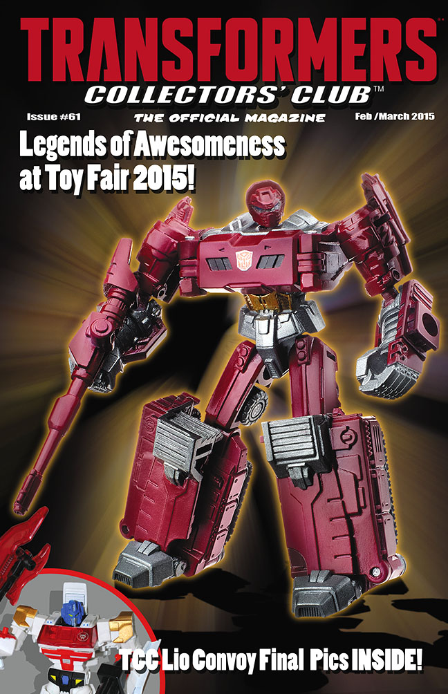 Transformers Collectors' Club Magazine Issue 61 Reveals Legends Class Warpath