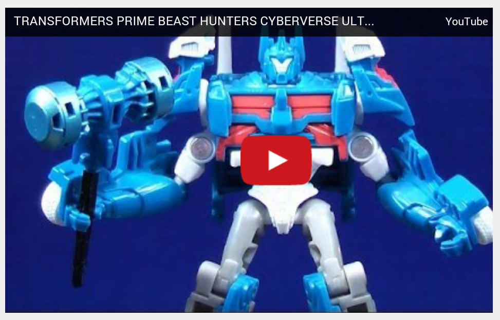 Transformers Prime Beast Hunters Cyberverse Ultra Magnus Video Review