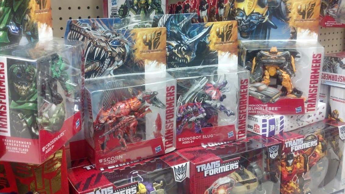 Transformers: Age of Extinction Deluxe Wave 1 Sighted at Retail