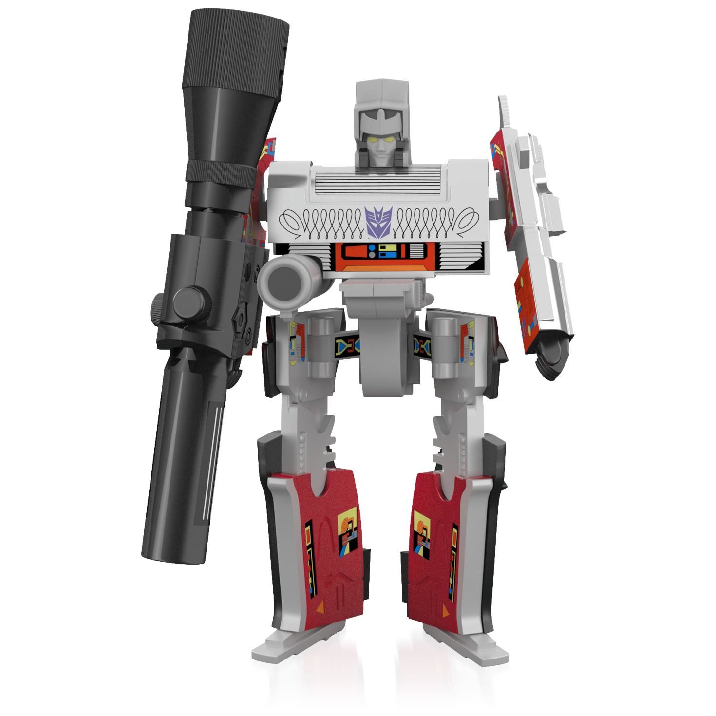 Hallmark Keepsake G1 Megatron and Grimlock Ornaments