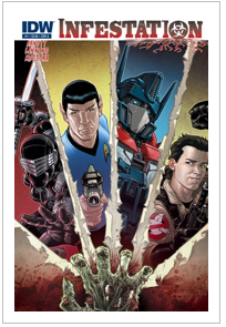 IDW Transformers Releases - January 26th- Let the Infestation Begin!