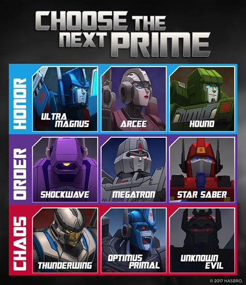 New 'Power of the Primes' Fan Vote Now Open, Full Bios Revealed