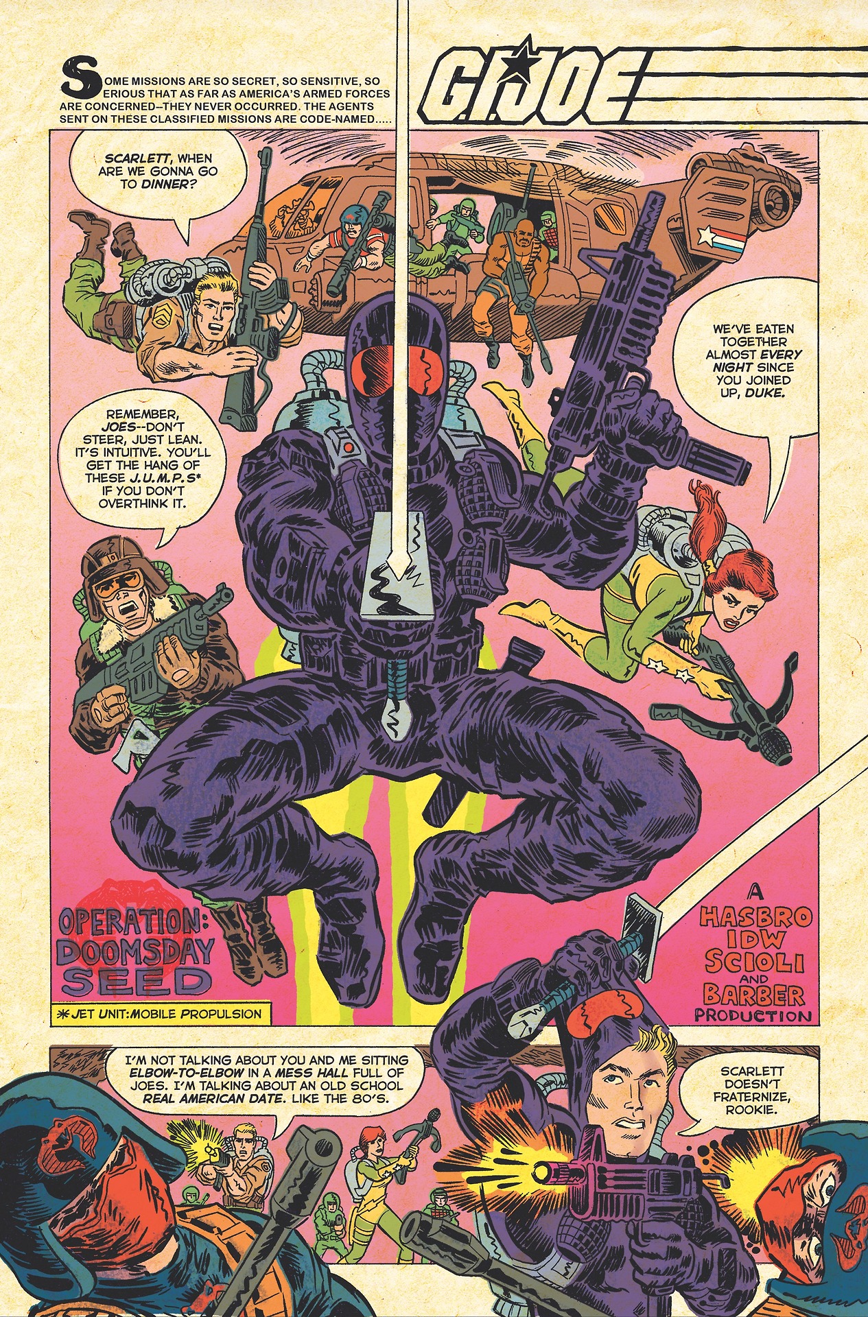 Free Comic Book Day Transformers vs. G.I. Joe #0 Preview