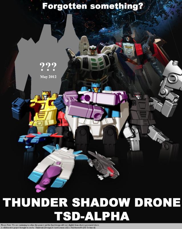 TSD-Alpha "Thunder Shadow Drone" Robot Kit