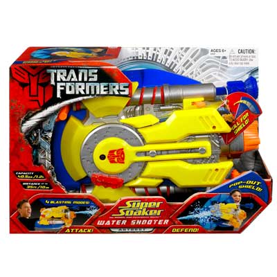 Transformers News: Transformers Movie Super Soaker On-Line at Hasbro Toy Shop!