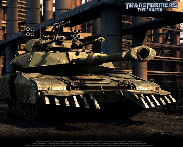Transformers News: New Transformers Movie Game Wallpapers Available for Download - First Look at Brawl's Vehicle Mode
