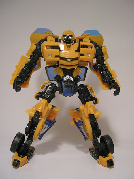 Transformers News: Deluxe 2008 Bumblebee - Out of Package Images