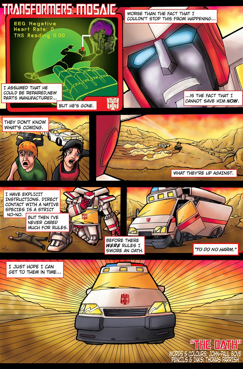 Transformers News: Transformers Mosaic: The Oath