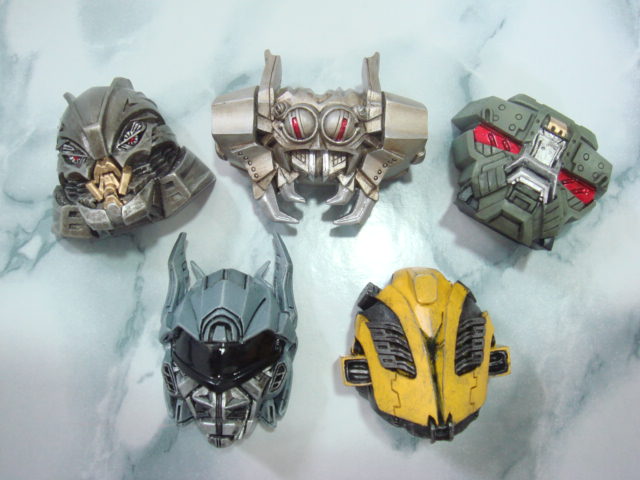 Transformers News: Pictures And Information On Series 2 'Transformers Magnet Heads' Prototypes