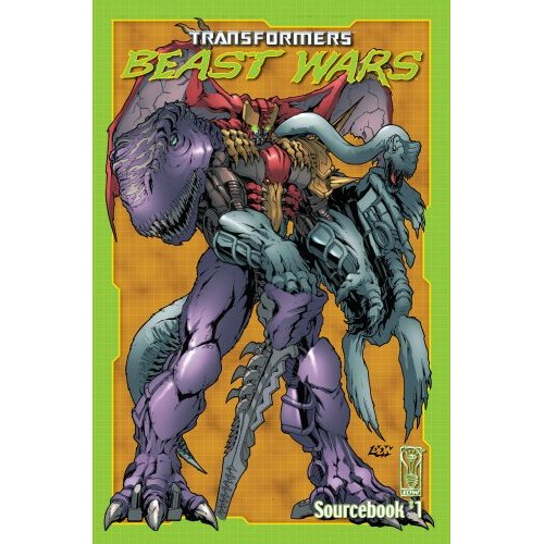 Transformers News: Beast Wars Profile Book Trade Paperback Cover Revealed