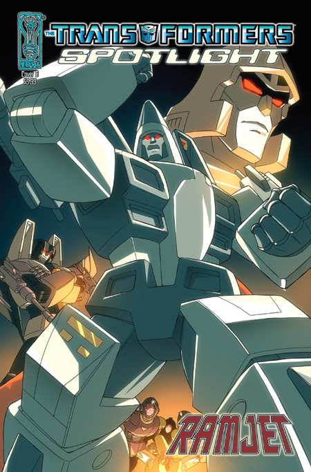 Transformers News: IDW Previews: Spotlight Ramjet