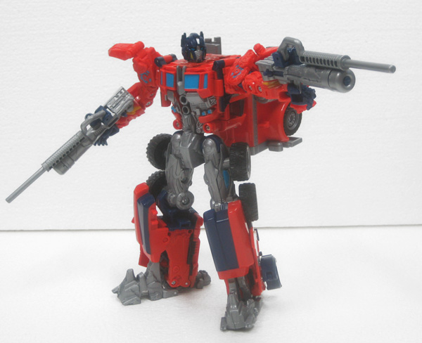 Transformers News: More New Images of First Strike Optimus Prime
