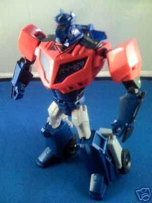 Transformers News: First Look at TF Animated Voyager Optimus Prime Prototype