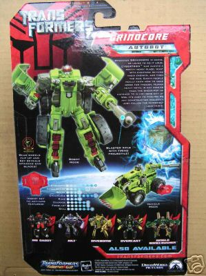 Transformers News: Card-Backing Images of New