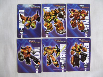 Transformers News: New G1 Tech Spec Cards coming soon