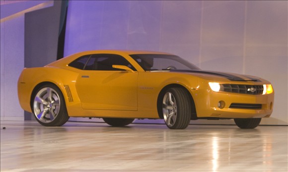 Transformers News: 'Bumblebee' Makes An Appearance At The North American Internation Auto Show GM Style Event