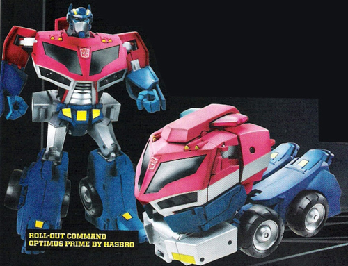 Transformers News: New Images of Animated Leader Bulkhead and Supreme Optimus Prime