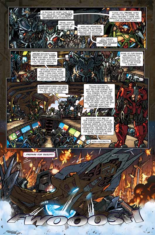 Transformers News: 5 page preview of