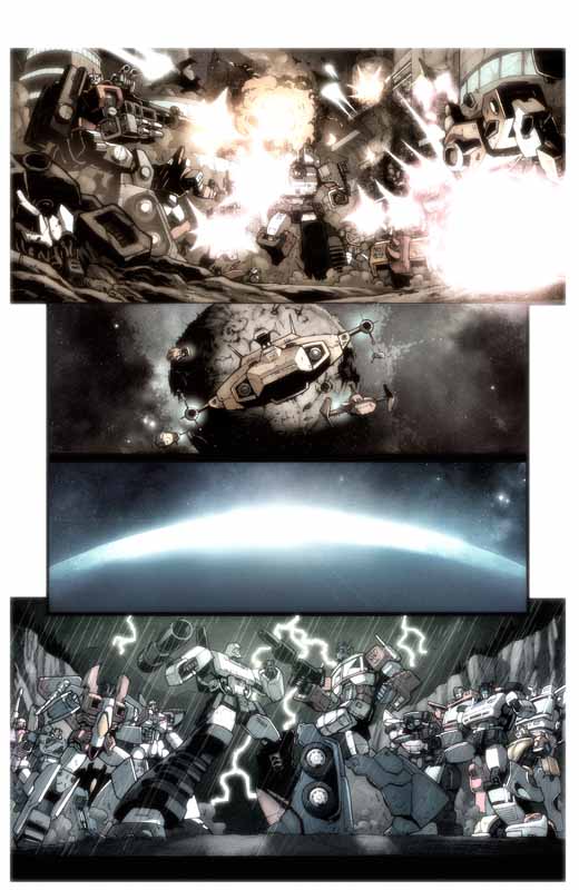Transformers News: New Sneak Peek at IDW's