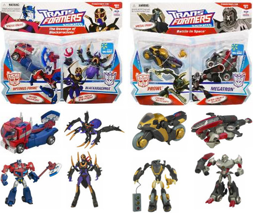 Transformers News: New Animated Deluxe Two-Packs Images {L_IMAGE}