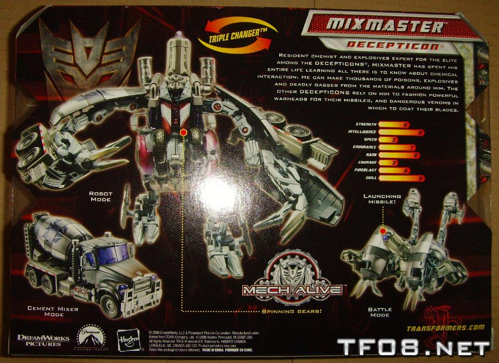 In-package images of ROTF Mixmaster