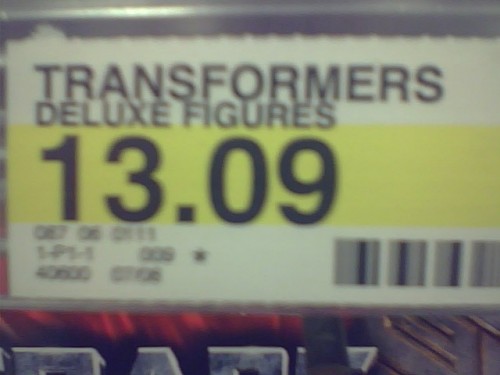 Transformers News: Price Increases at Target Price Increases at Target