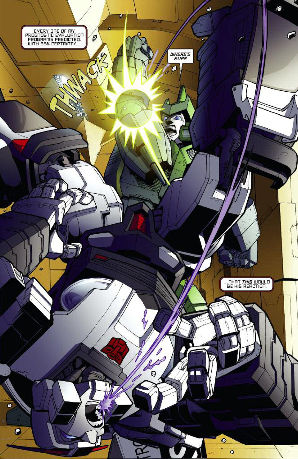 Transformers News: Sneak Peak at All Hail Megatron #15 Sneak Peak at All Hail Megatron #15