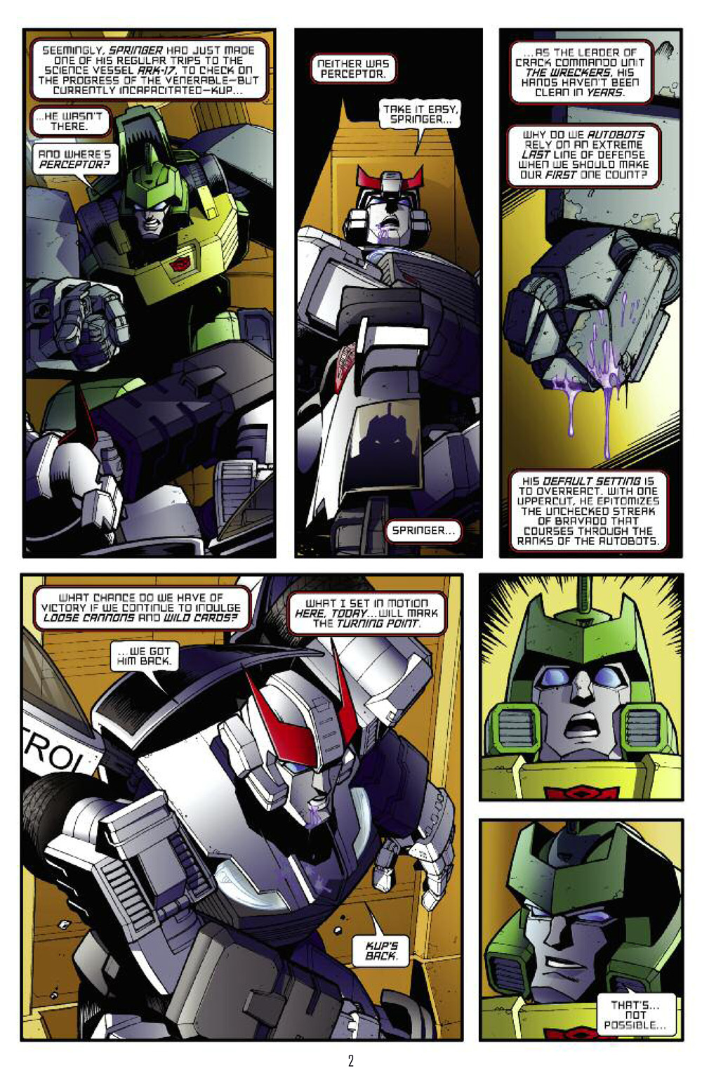 Transformers News: Sneak Peak at All Hail Megatron #15 Sneak Peak at All Hail Megatron #15