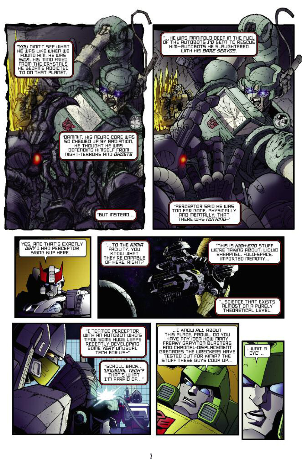 Sneak Peak at All Hail Megatron #15