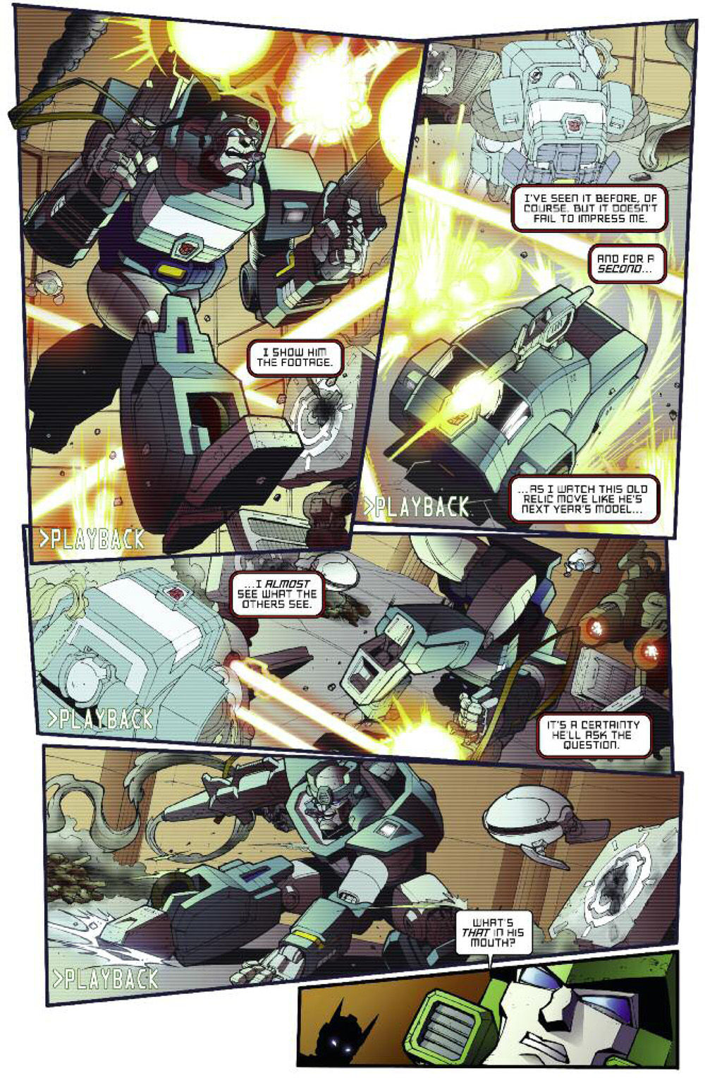 Sneak Peak at All Hail Megatron #15