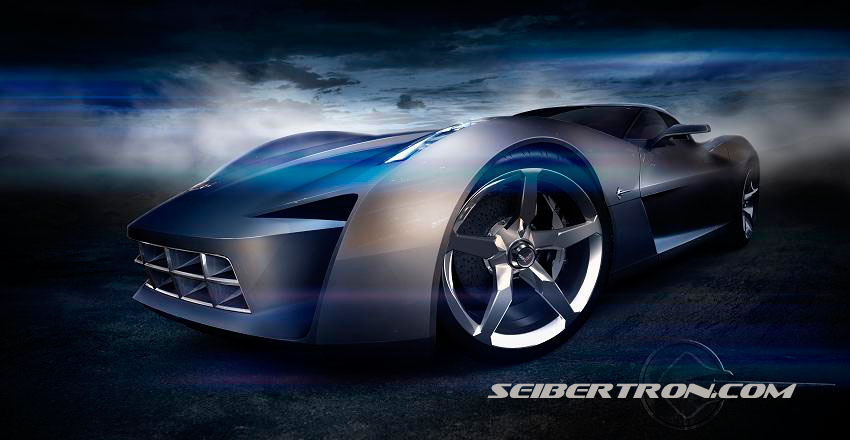 Transformers News: Exclusive- Chevy Corvette Stingray Exclusive- Chevy Corvette Stingray " ROTF Sideswipe"Concept Images