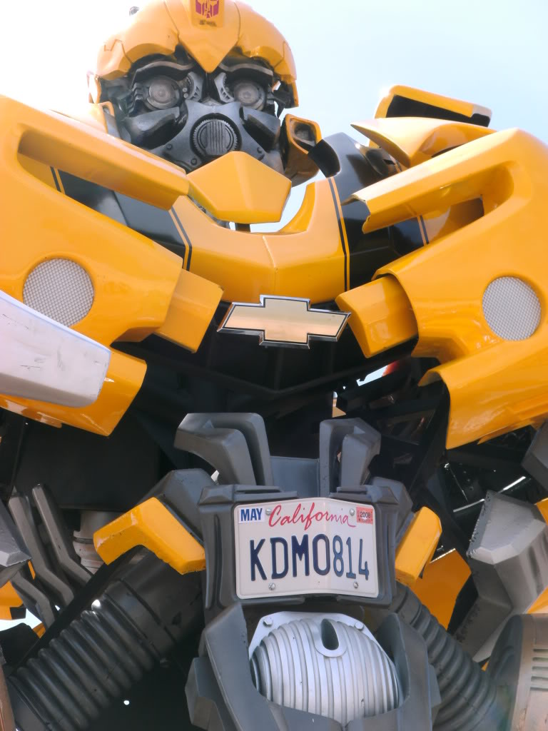 Movie Bumblebee Prop Appears in Sydney, Australia