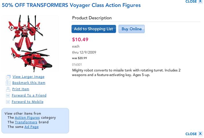 Transformers News: Toys R Us 50% Off Transformers Universe Voyagers 1 Day Sale UPDATE Toys R Us 50% Off Transformers Voyagers 1 Day Sale
