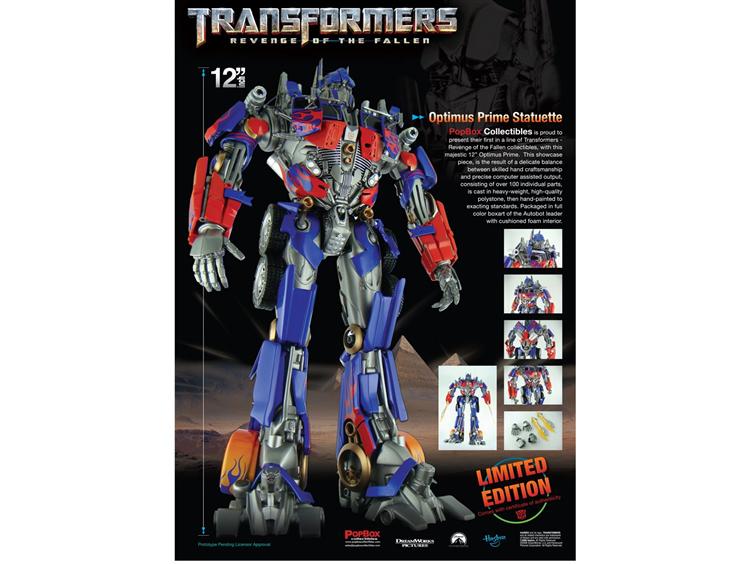 First Look at Popbox Collectibles 12" ROTF Optimus Prime Statue