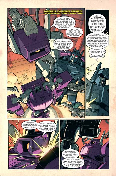 Transformers News: Two-Page Tease of Last Stand of the Wreckers #3 Image