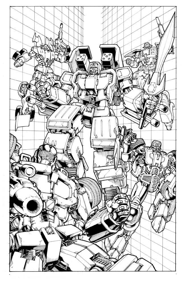 Transformers News: Two-Page Tease of Transformers 'Ongoing' #5 Image