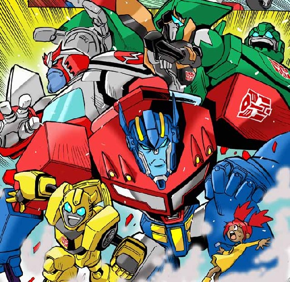Transformers News: Japanese Transformers Animated Comic - Image