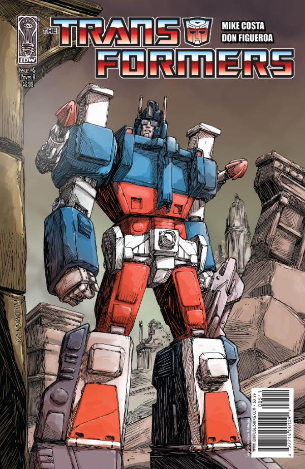 Transformers News: Transformers: Ongoing #5 - Four-Page Preview Image