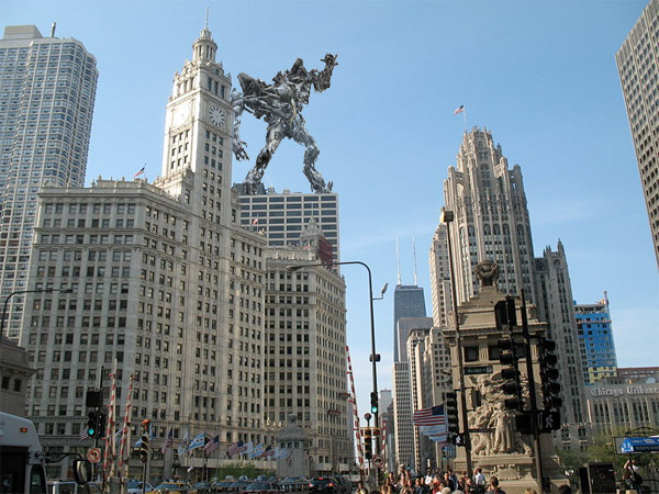 Transformers News: Transformers 3 - To Be Filmed in Chicago's 'Magnificent Mile' Image