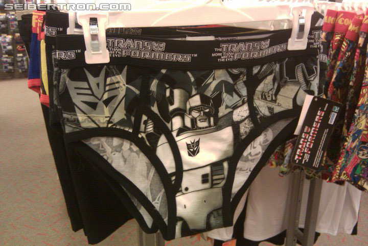Transformers News: Transformers Men's underwear Image