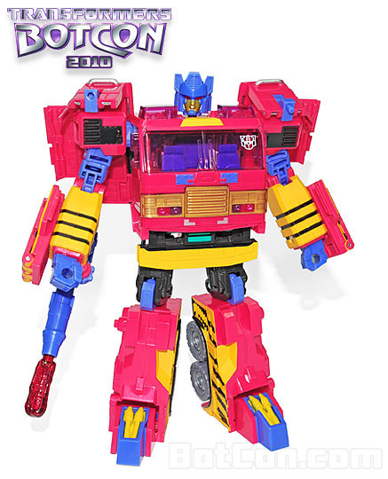 Transformers News: Official Image of Botcon 2010 Spark Robot Mode Image