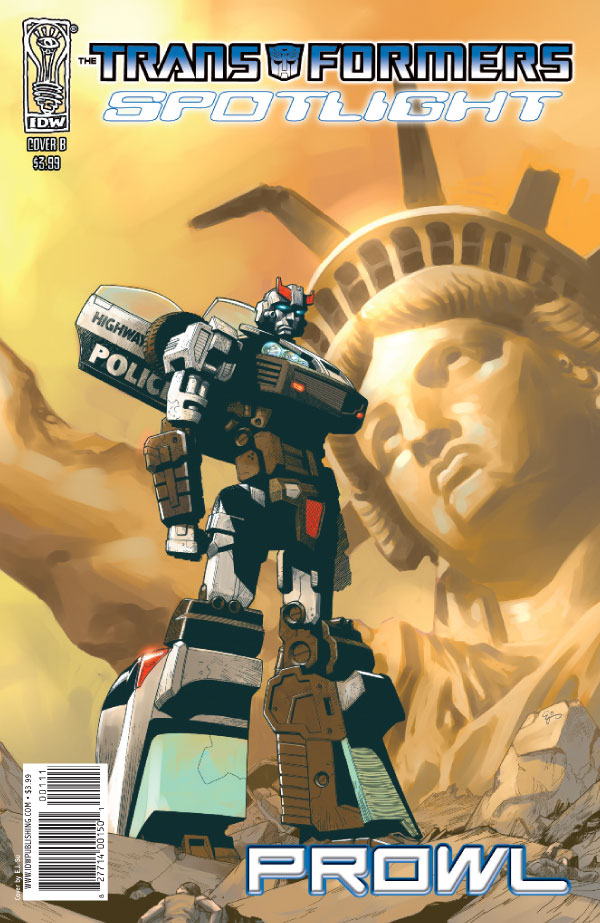 Transformers News: Transformers Spotlight: Prowl Five-Page Preview Image